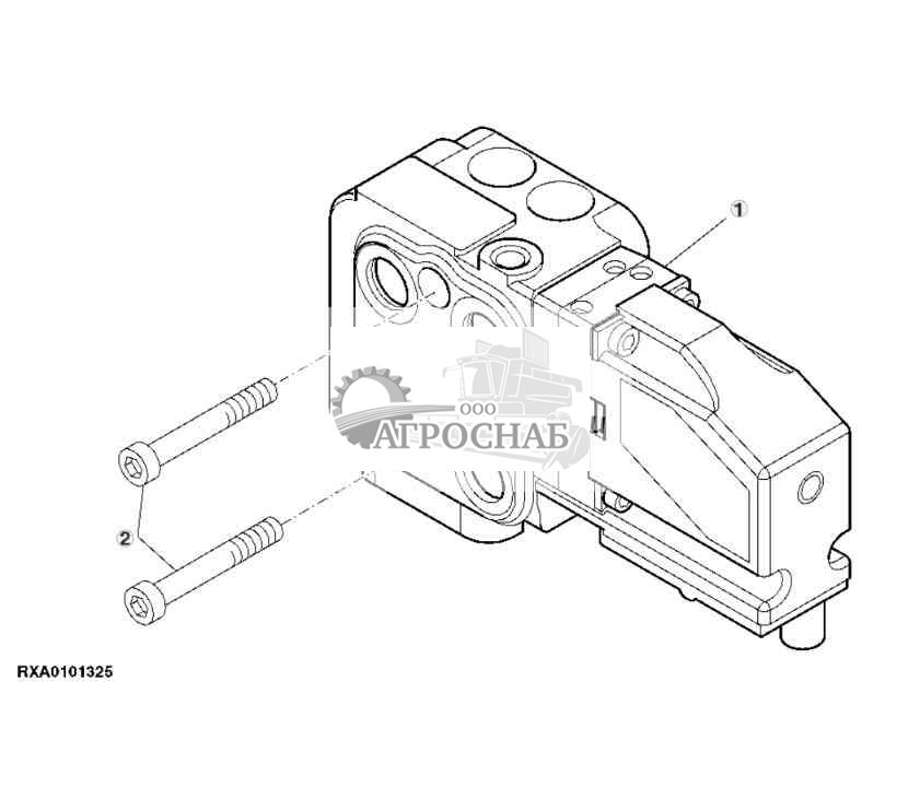 БЛОК УПРАВЛЕНИЯ ЭЛЕКТРОГИДРАВЛИЧЕСКОЙ СИСТЕМЫ РУЛЕВОГО МЕХАНИЗМА (КЛАПАН EH) 